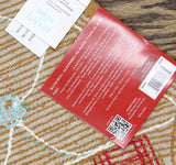 Avanti Linens Non-Skid Holiday Christmas Bath Bathroom Rug Brown Multi 20 x 32