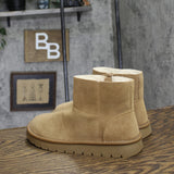 Universal Thread May Faux Suede Booties with Memory Foam Insole Tan Brown 6M