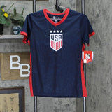 United States USA Soccer Girls World Cup Alex Morgan USWNT Game Day Jersey