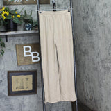 Kali Fashions Womens Knit Cozy Pajama Lounge Pants Brown M