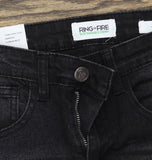 Ring Of Fire Recycled Fabric Sustainable Denim Skinny Jeans Carbon Black 12