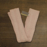 Style & Co. Womens Solid Cable Knit Scarf SC9542505 Blush Pink