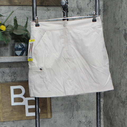 32 Degrees Cool Womens Lightweight Tech Skort 1745837 Beige Brown S
