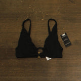 Lauren Ralph Lauren Beach Club Macrame Ring Bikini Top 20501142 Black 6
