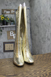 A New Day Womens Diva Stovepipe Tall Boots 90974902 Gold Yellow 6M