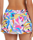 Bleu Rod Beattie Skirted Hipster Bottom Swim Living Color Print Blue Multi 10