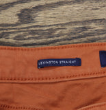 Charter Club Womens Lexington Straight Leg Pants Burnt Orange 10