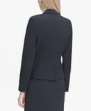 Calvin Klein Womens Two-Button Blazer Jacket CSE2689O