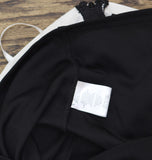 City Studios Juniors Off-The-Shoulder Bodycon Dress 5912PW8AT3 Ivory / Black 7/8