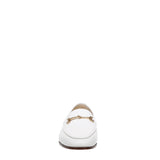 Sam Edelman Womens Loraine Almond Toe Loafers E8519LU Bright White 9M