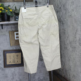 A New Day Womens High-Rise Straight Ankle Chino Pants 89476958 Tan Brown 17