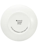 MCYS Show 6-Piece Ceramic Appetizer Plate Collection Set White Multi / Gold 8"