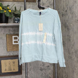 Universal Thread Women's Tie-Dye Sweatshirt 562901 Blue / White L