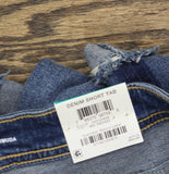 INC International Concepts Denim Bermuda Shorts Rolled Hem Indigo Blue 16