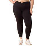 Blogilates Crisscross High-Rise Leggings with Pockets 94685115 Black 1X