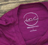 Inc International Concepts Womens Tee Cotton T-Shirt Autumn Berry Purple S