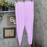 Gap Body Womens Drawstring-Waist Jogger Pajama Pants G1069XPTMA Purple Orchid L