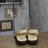 Easy Street Womens Claudia Slingback Sandals Comfort Wave CLAUD Sand Brown 11M