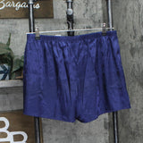 Splendid Womens Satin Heart Pajama Sleep Shorts RLD0392 Navy Blue L