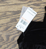 Alex Evenings Velvet Plus Size Full Length Slim Leg Formal Dress Pant Black 2X