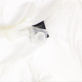 DG2 by Diane Gilman 1-Button Wrinkle-Resistant Gabardine Blazer Jacket Ivory S