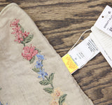 Agua Bendita Womens Serenity Linen Blend Crop Halter Top 17057 Blush Brown L