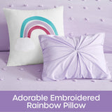 Urban Habitat Kids 4-Piece Comforter Set Callie Lavender Purple Twin / Twin XL