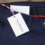 Isaac Mizrahi Big Slim Boys Linen Pant Navy Blue 20