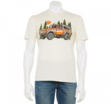 Saw Larson Men's Bronco Natural Graphic T-Shirt Tee THR4176KH