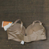 Warners This is Not a Bra Convertible Strapless Bra Toasted Almond Brown 36D