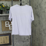 Roudelain Womens Drop-Shoulder Crewneck Sleep Tee Purple Heather XS