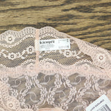 B.tempt'd by Wacoal Womens Lace Kiss Bikini Panties 978182 Pink S