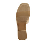 A New Day Womens Nina H-Band Slide Sandals 92244961 Khaki Brown 8M