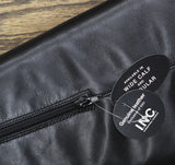 INC International Concepts Fawne Leather Knee-High Riding Boots Black 8.5M