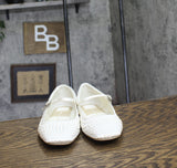 Dolce Vita Womens Reyes Pearl Ballet Flats REYES True White 9.5M