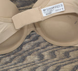 Wacoal Womens Shape Revelation Shallow Top Contour Underwire Bra Beige Brown 32C