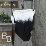 Calvin Klein Removable-Strap Tummy-Control One-Piece Swimsuit Black Multi 8