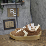 Dr. Scholls Womens Madison Lace Sneaker Low Top Lace Up Dark Honey Brown 6.5M