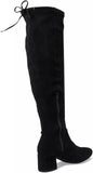 Sugar Ollie Women's Over-the-Knee Dress Boot SGR-OLLIE Black Micro 8.5M