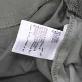 JM Collection Women's Pants Short Slim Stretch Olive Sprig Green L Short
