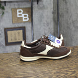 Universal Thread Womens Skyler Jogger Sneakers Double Lace Low Top Brown 6M