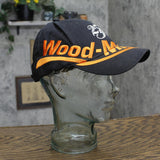 Wood-Mizer Mens 25th Anniversary Strapback Baseball Cap Hat Black / Orange OS