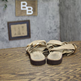 Universal Thread Ridge Sandals Buckle Strap 94822847 Taupe Brown 7M