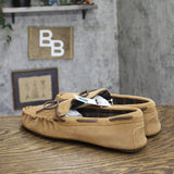 Goodfellow & Co Mens Topher Moccasin Slippers 91308410 Chestnut Brown 9M