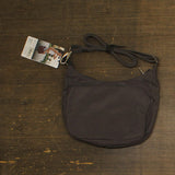 Travelon Anti-Theft Essentials East/West Hobo Bag 43486-510 Smoke Gray One Size