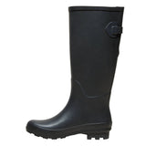A New Day Womens River Tall Rain Boots 92275090 Black 10M