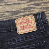 Levi's Vintage Y2K 512 Perfectly Slimming Stretch Jeans Black Wash 12 Misses