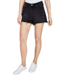 Dkny Jeans Women's Cotton Frayed-Hem Denim Shorts E3EWX825