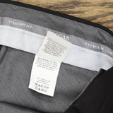 Haggar Comfort Straight-Fit 4-Way Stretch Wrinkle-Free Flat-Front Dress Pants