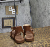 Naturalizer SOUL Womens Fiesta Sandal Strap J4694S1 Brown 6.5M